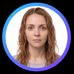 Retrato de Carolina, paciente simulada